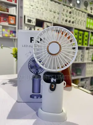 Led Digital Display Handheld Fan
