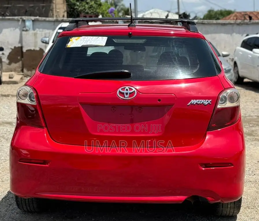 Toyota Matrix 2012 Red