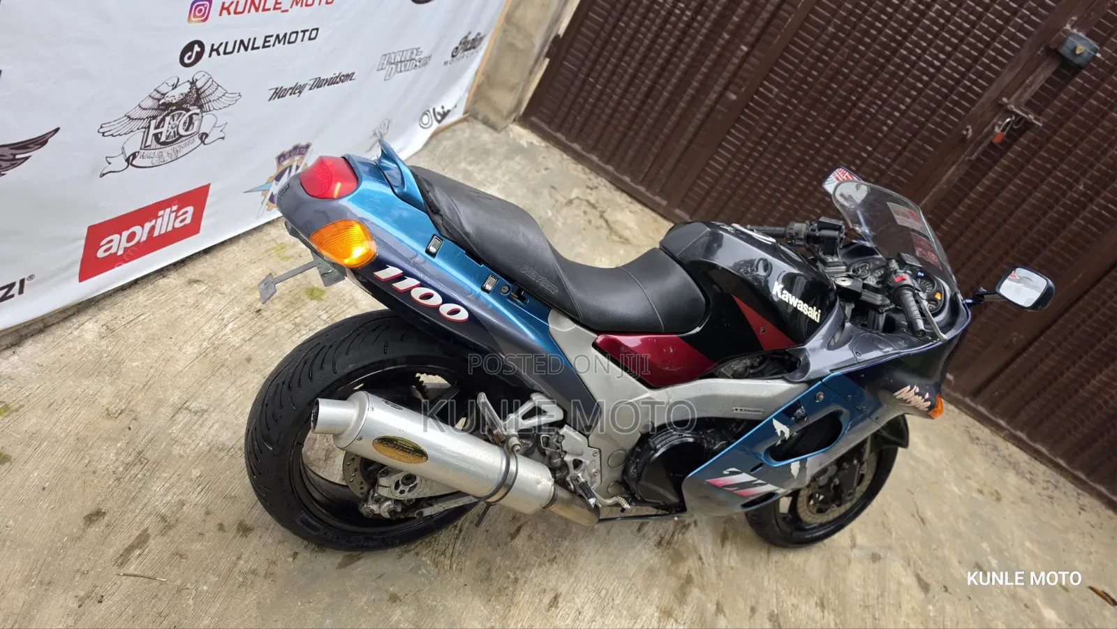 Kawasaki Bike 2004 Blue