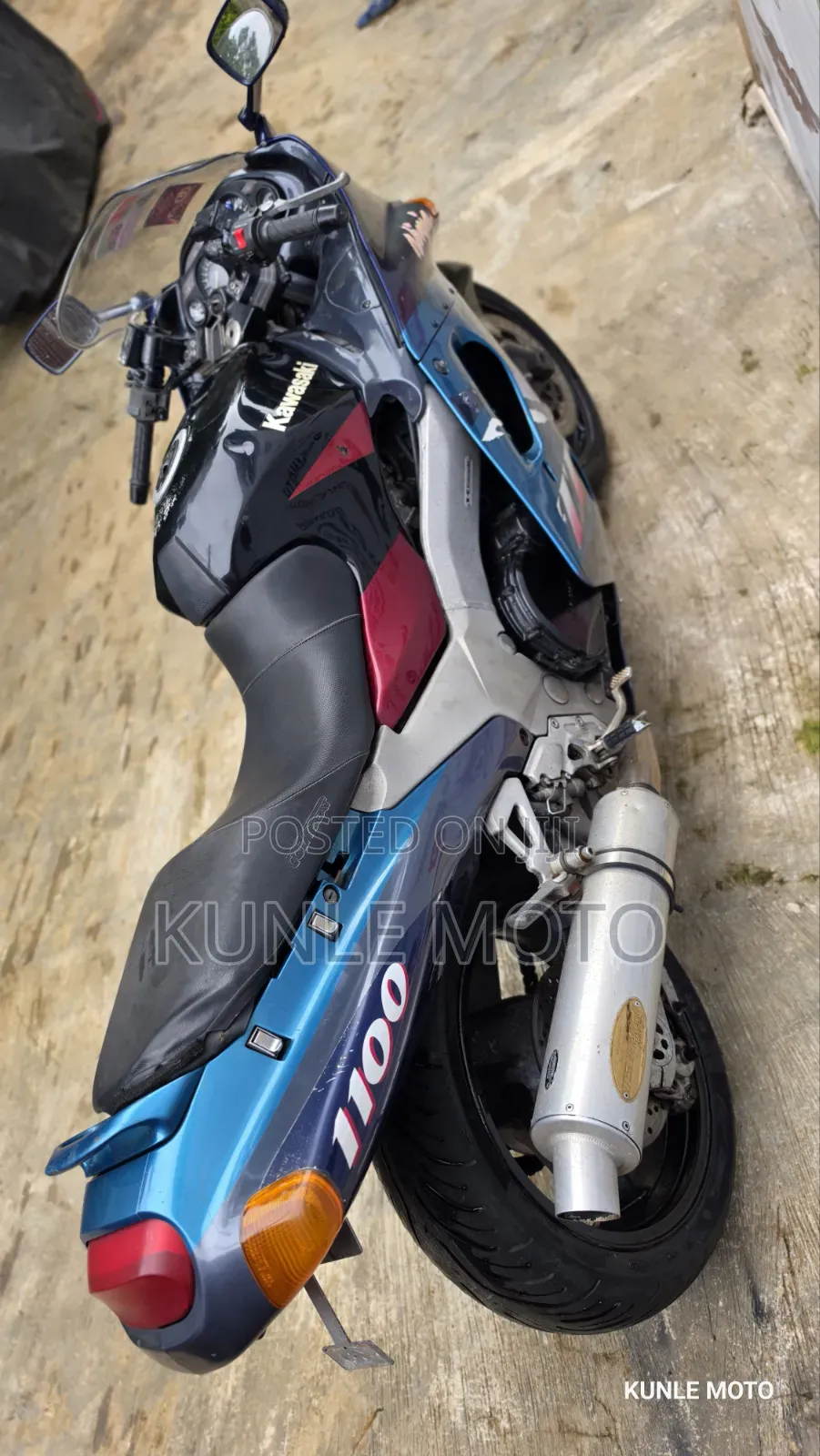 Kawasaki Bike 2004 Blue