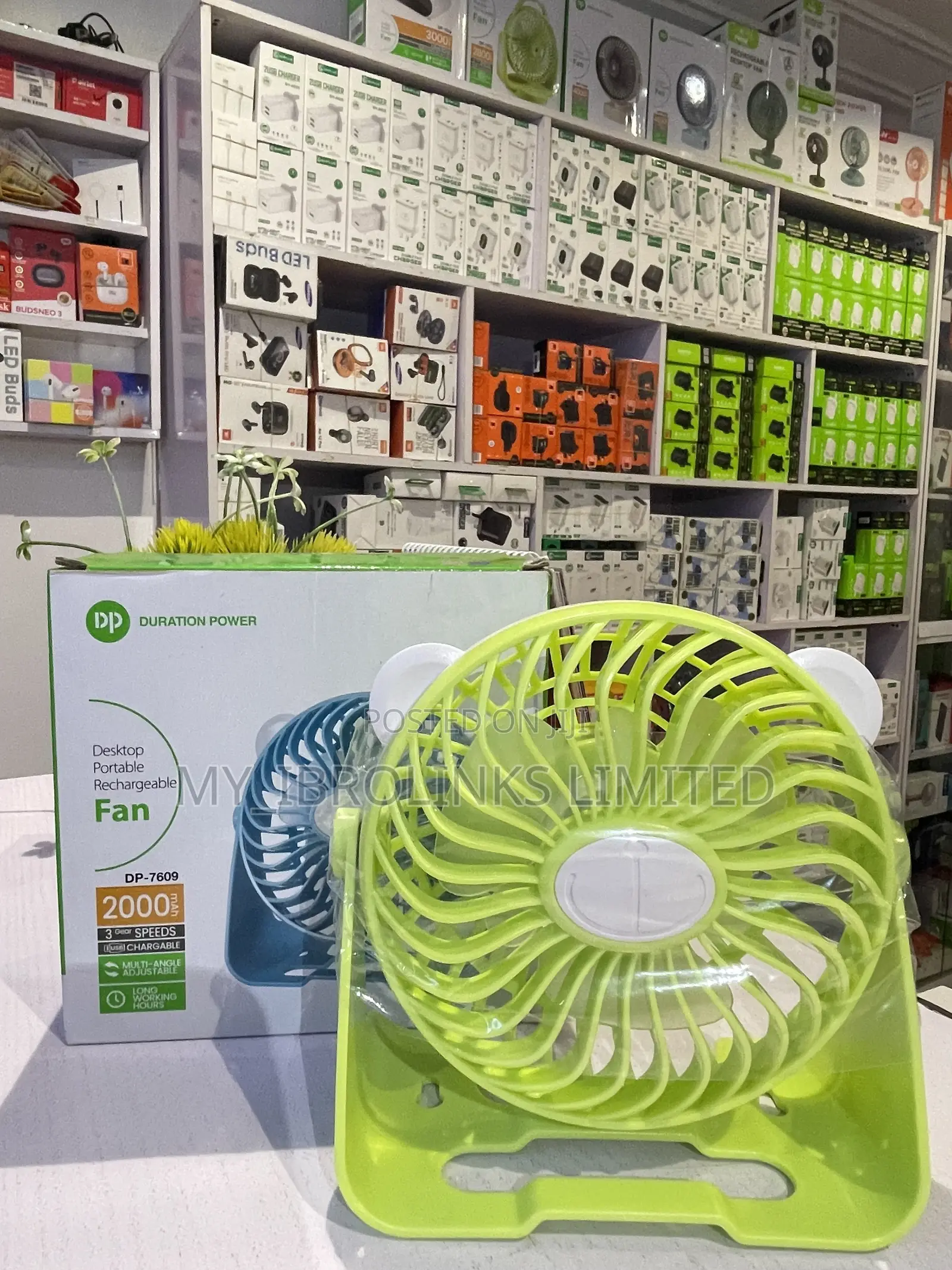 Rechargeable Fan