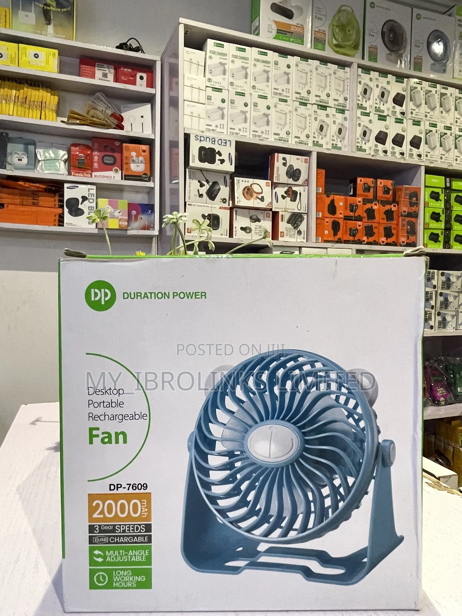 Rechargeable Fan