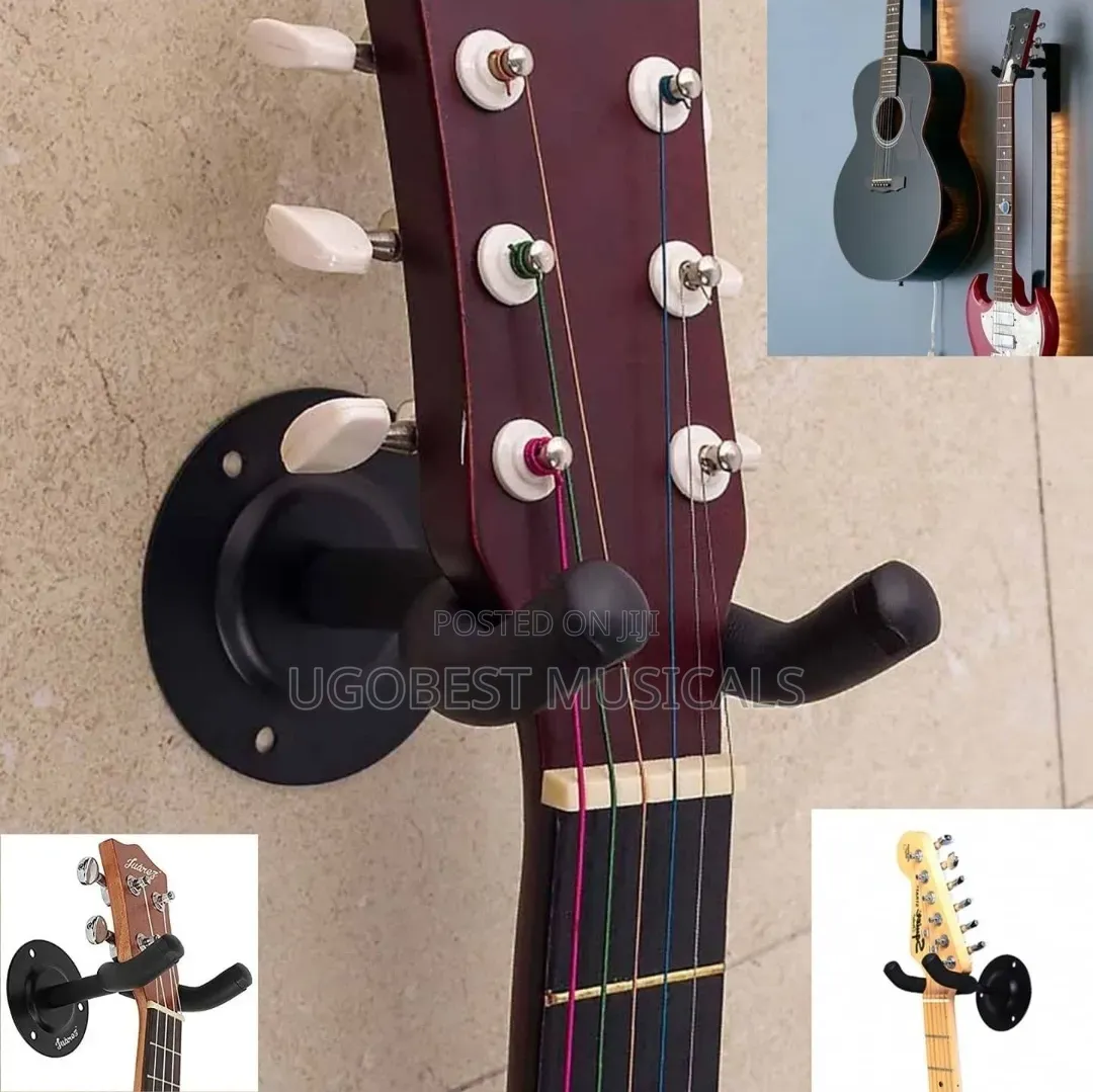 U-Phine Solid and Stable Compressive Wall Guitar Hanger