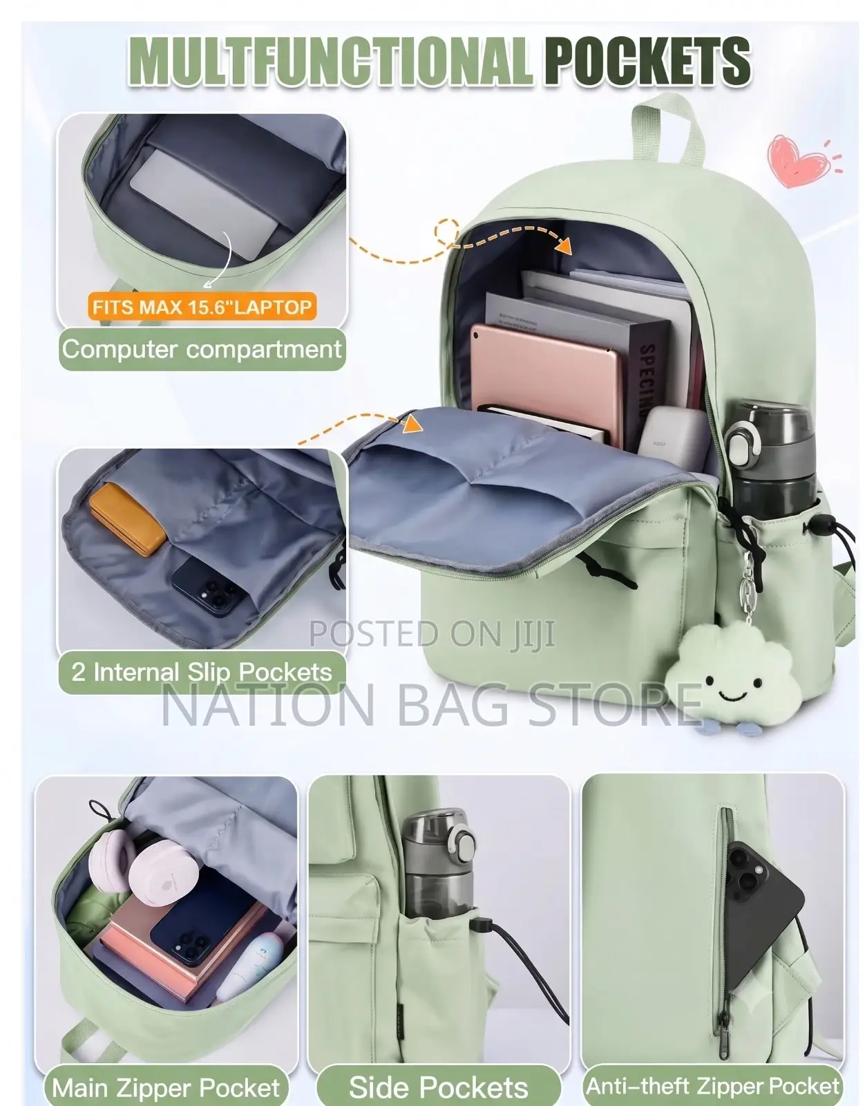 Multi Functional Back Pack