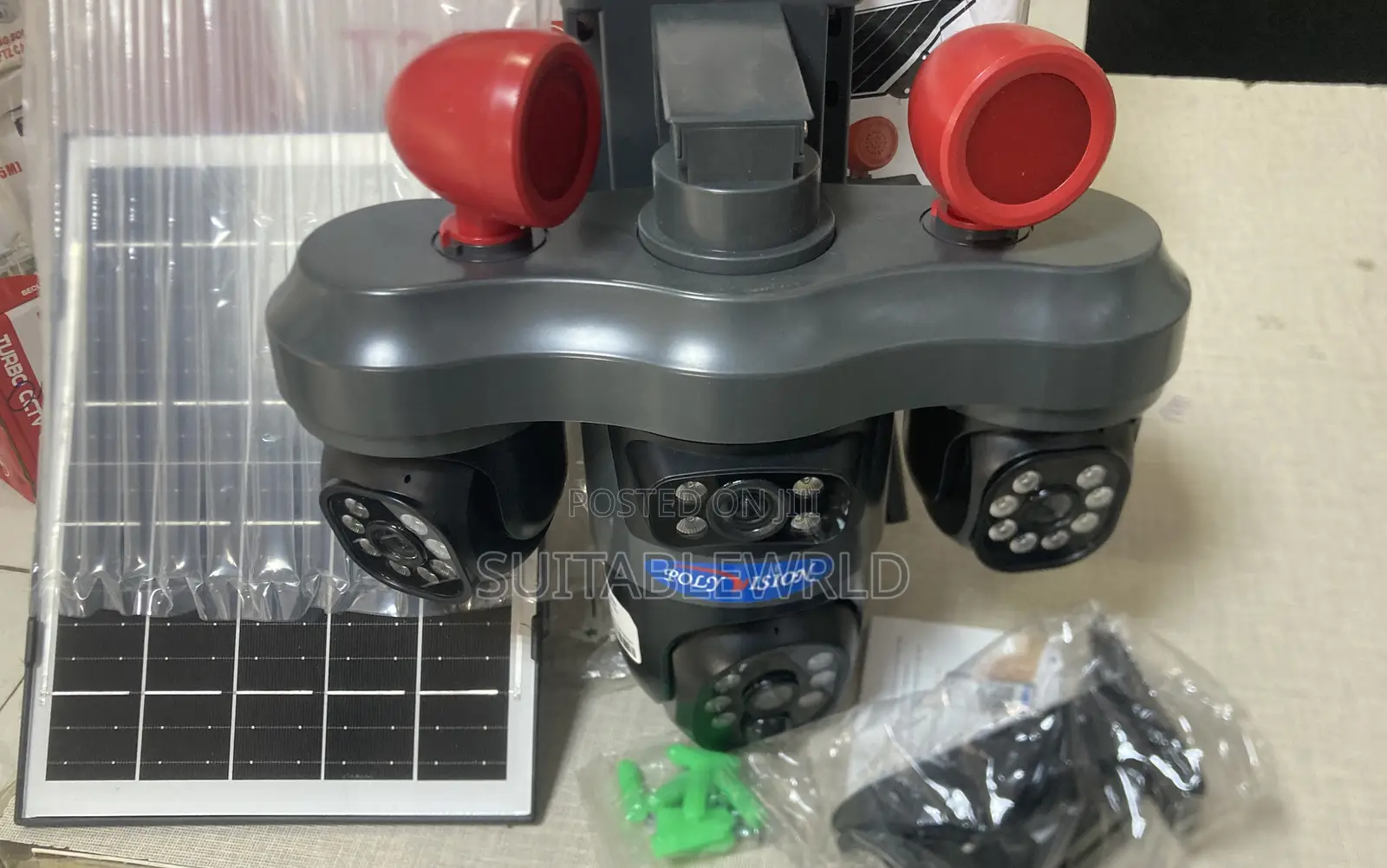T33 All PTZ 4g Solar Camera