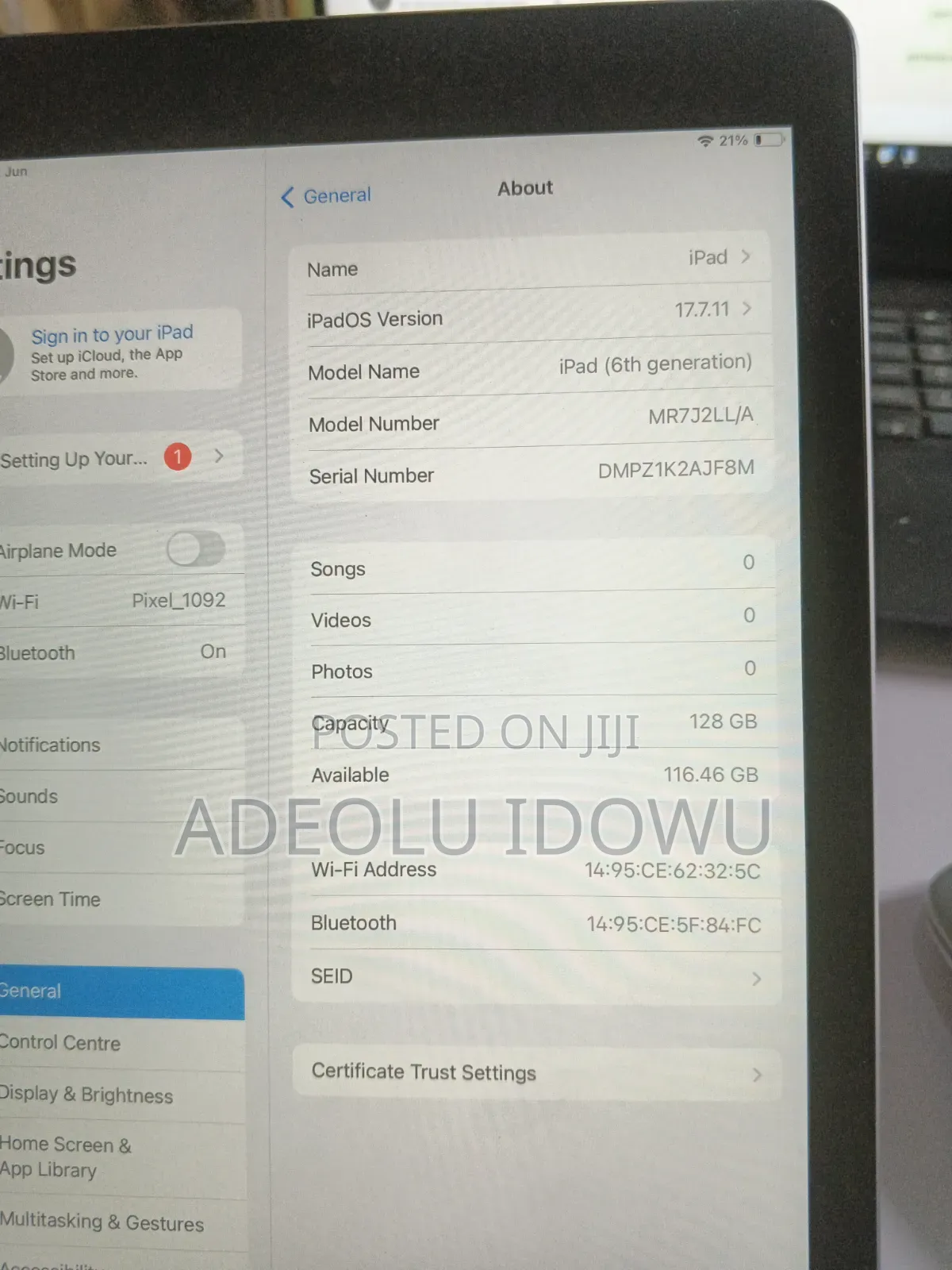 Apple iPad mini 6 128 GB Gray
