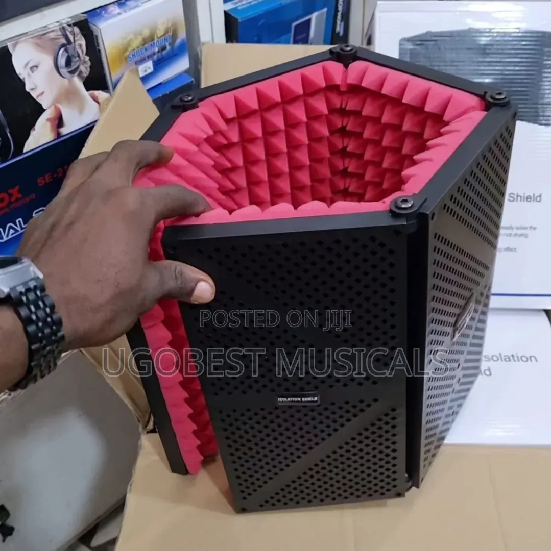 Professional 5 Door Microphone Isolation Shield
