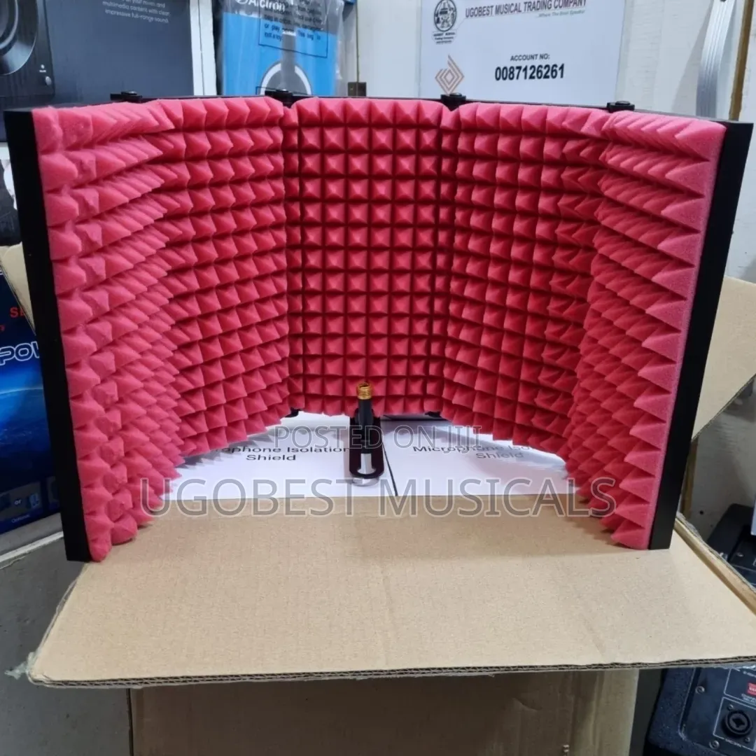 Professional 5 Door Microphone Isolation Shield