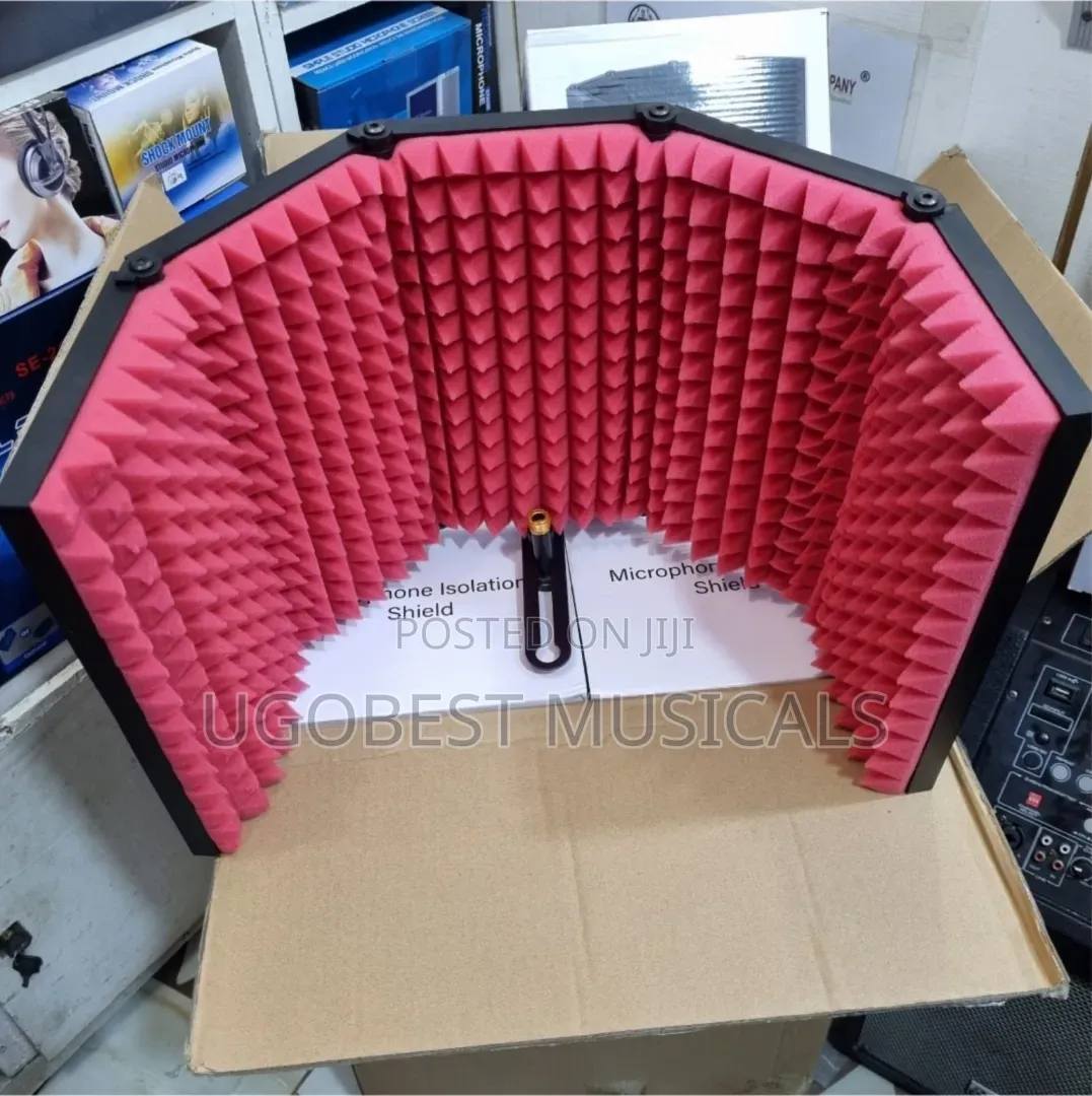 Professional 5 Door Microphone Isolation Shield