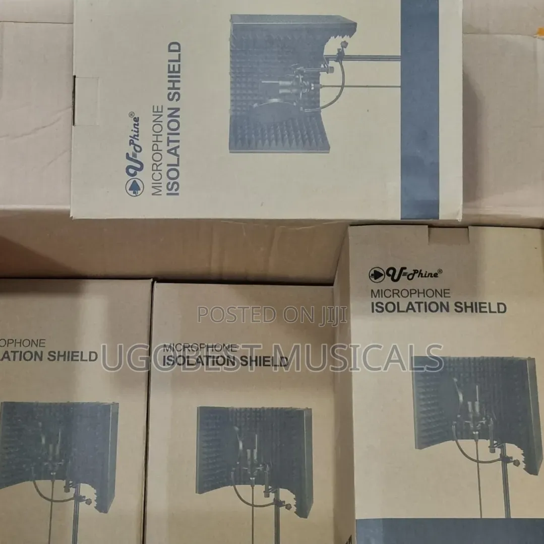 Professional 5 Door Microphone Isolation Shield