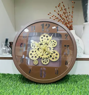 Industrial Gear Wall Clock