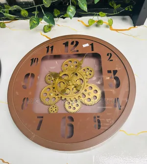 Industrial Gear Wall Clock
