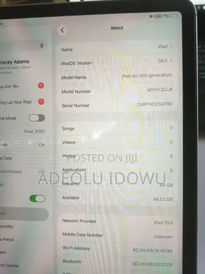 Apple iPad Air 64 GB Gray