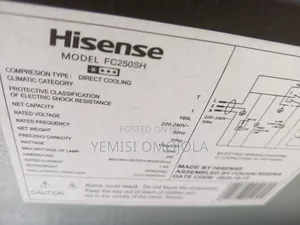 189 Litres Hisense Freezer