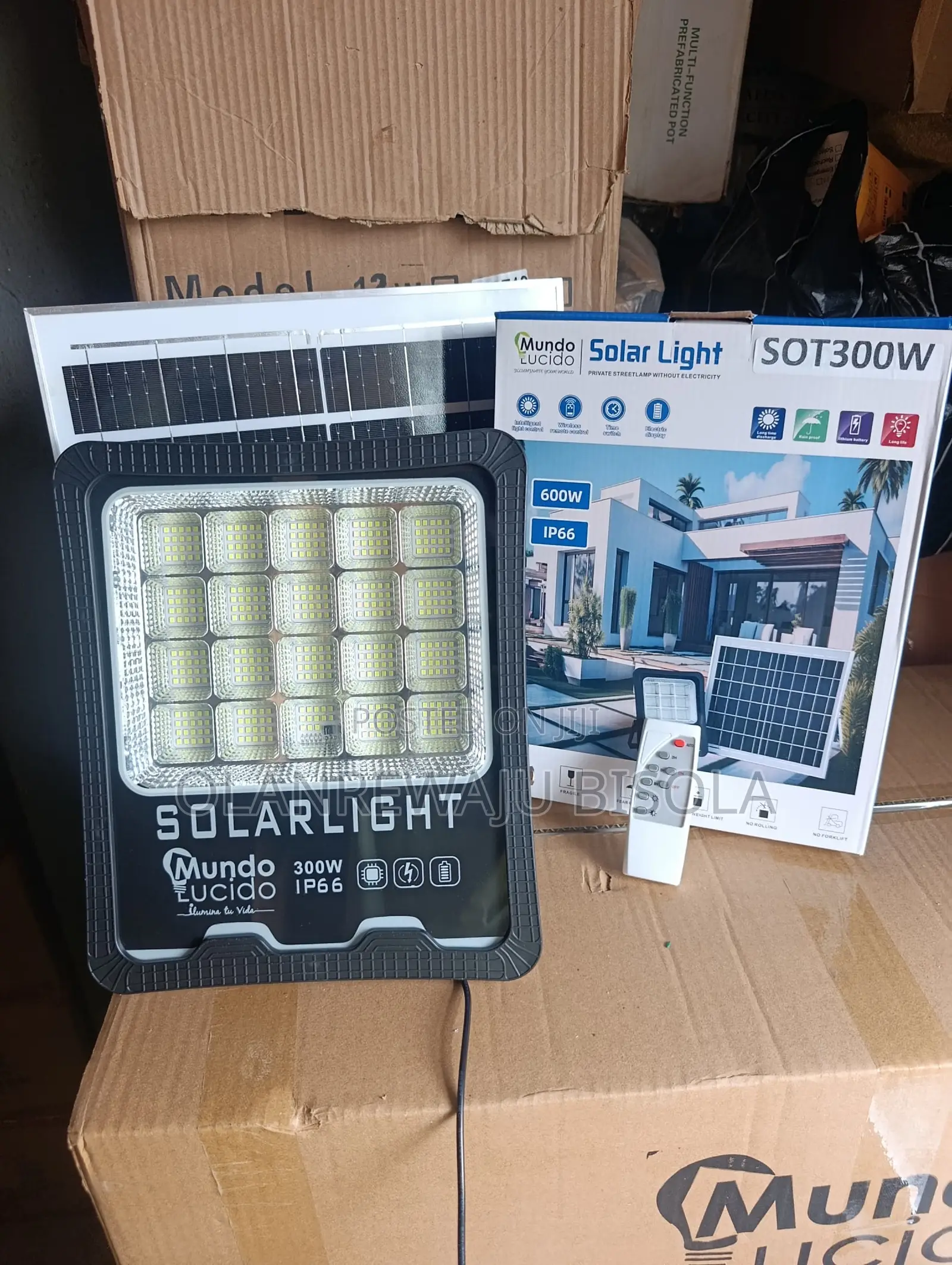 300w Flood Light Separate Panel
