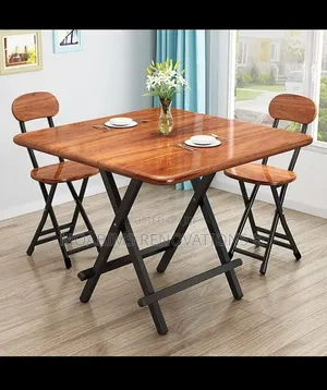 Dining Table With Chairs / Reading Table
