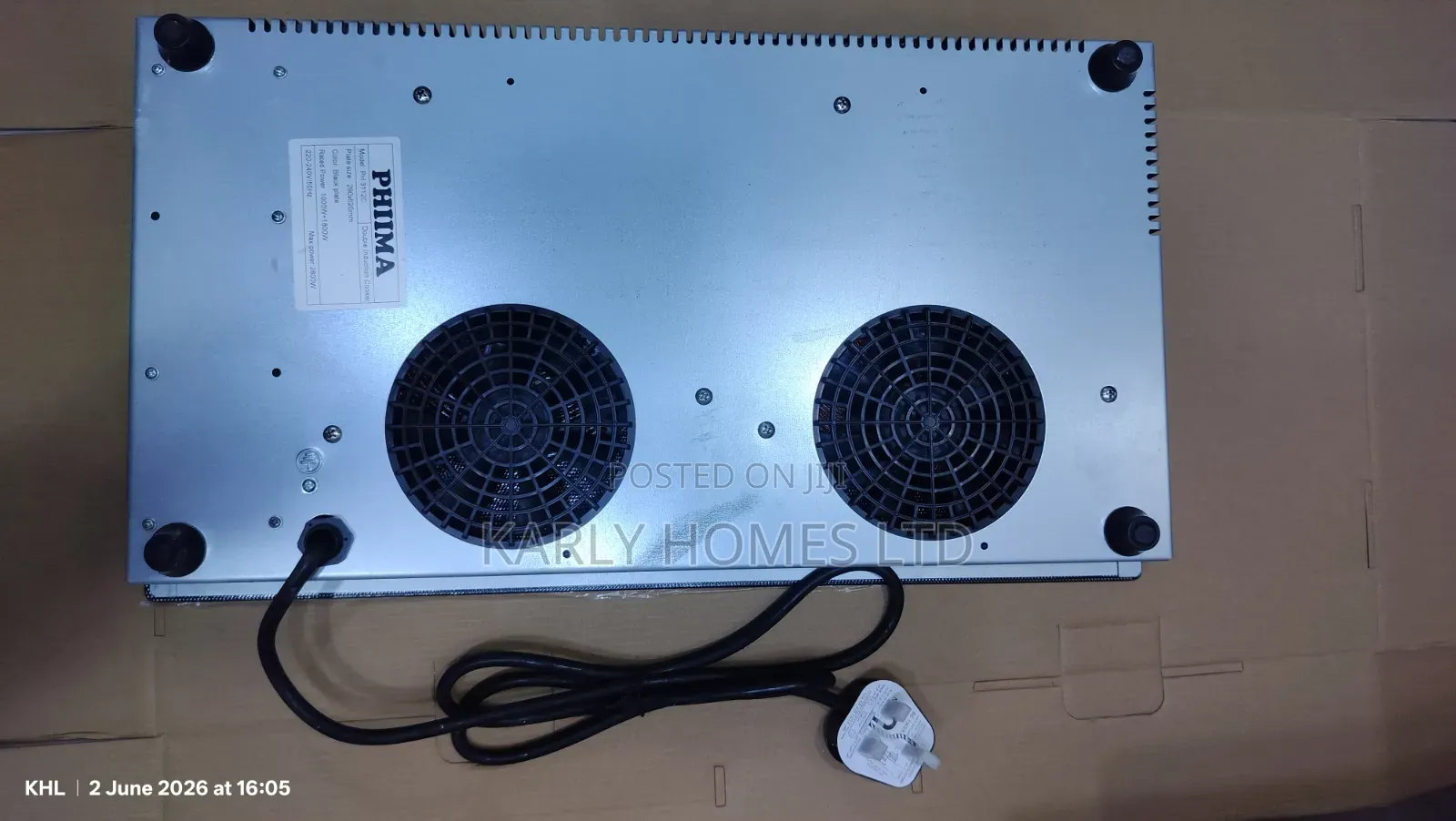 Double Burner Induction Cooker