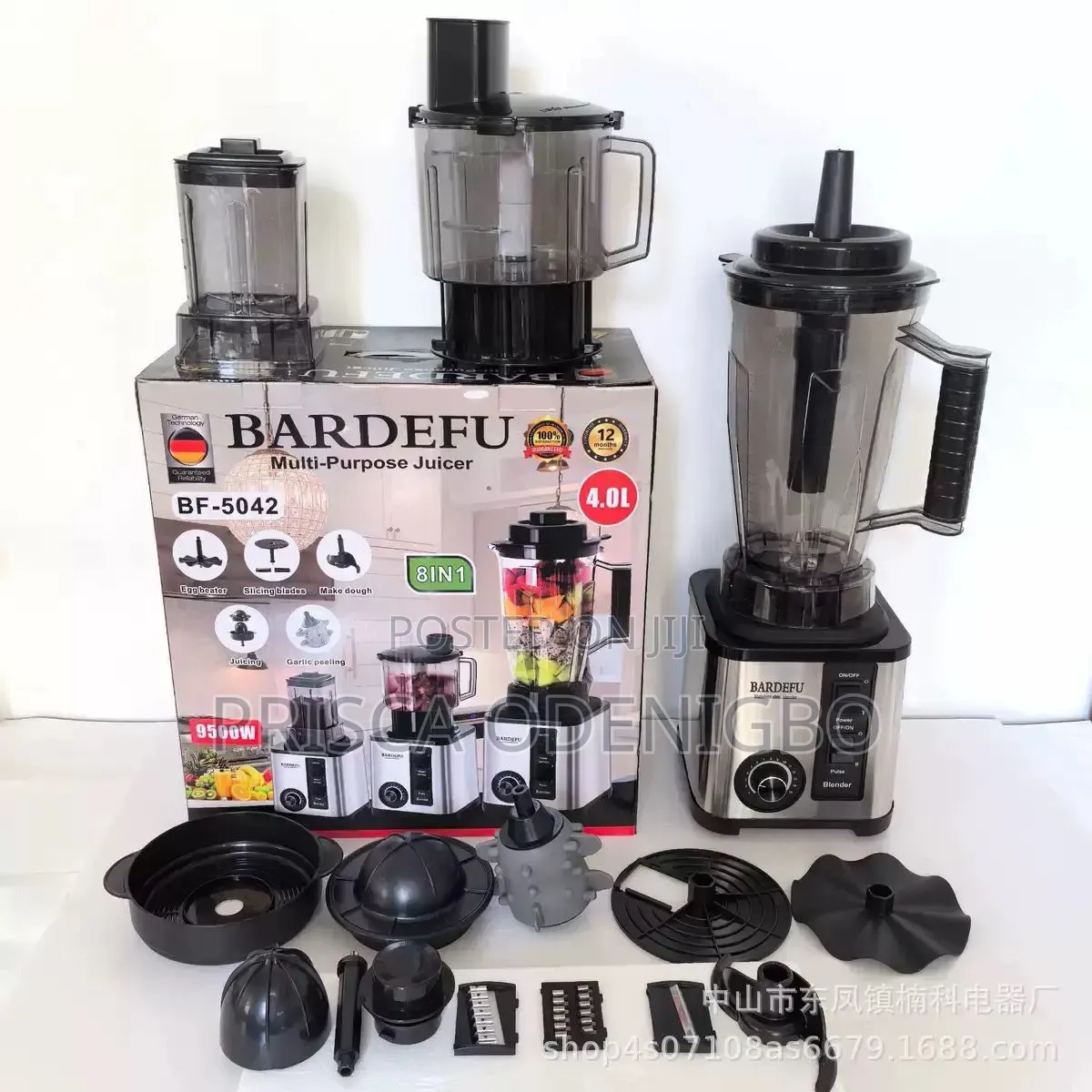 8 in 1 Bardefu Blender