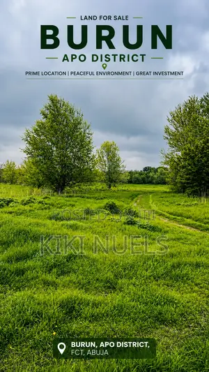 Affordable Land in Burun, Apo District, Fully Paid Fcda C of O