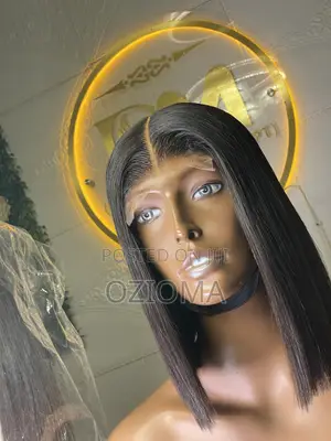 A 12inches Natural Color Vietnamese Bone Straight Hair ,