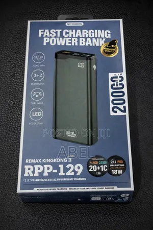 Fast Charging 20000mah Power Bank — Led Display (Remax Kingkong Ii)