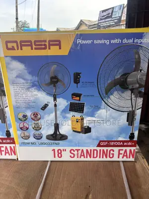 Qasa 18inches Ac and Dc Fan