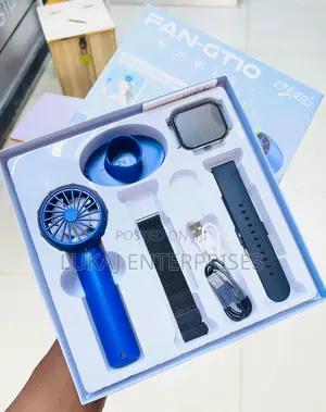 Smart Watch With Cooling Fan