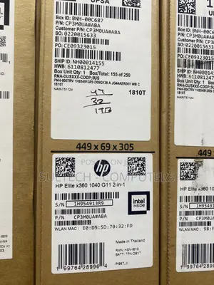 New Laptop HP EliteBook X360 1040 G11 32GB Intel Core Ultra 7 SSD 1T