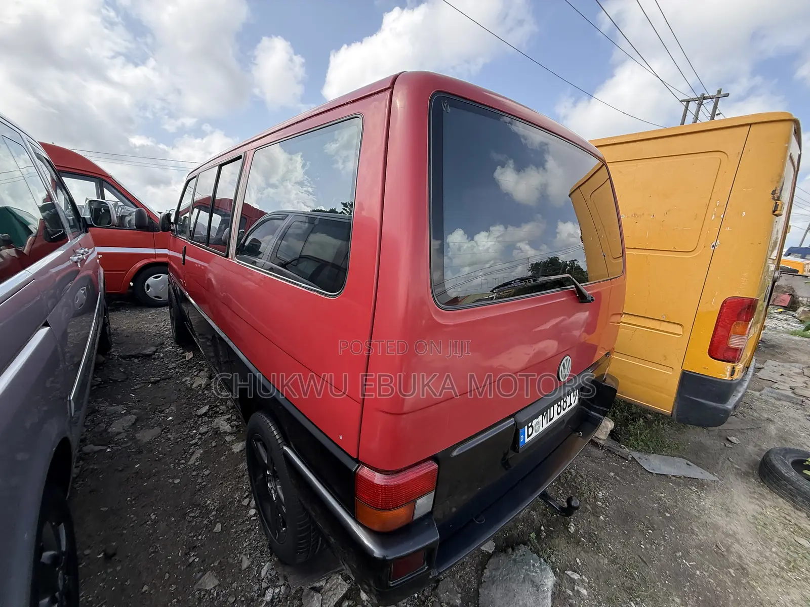 Volkswagen Transporter 2003 Red