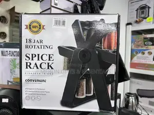 18 Jar Rotating Spice Jar