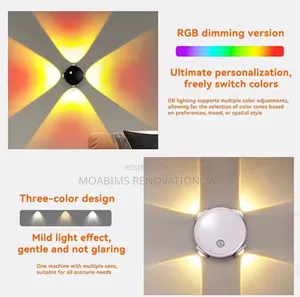 New Four Head Sensor Light