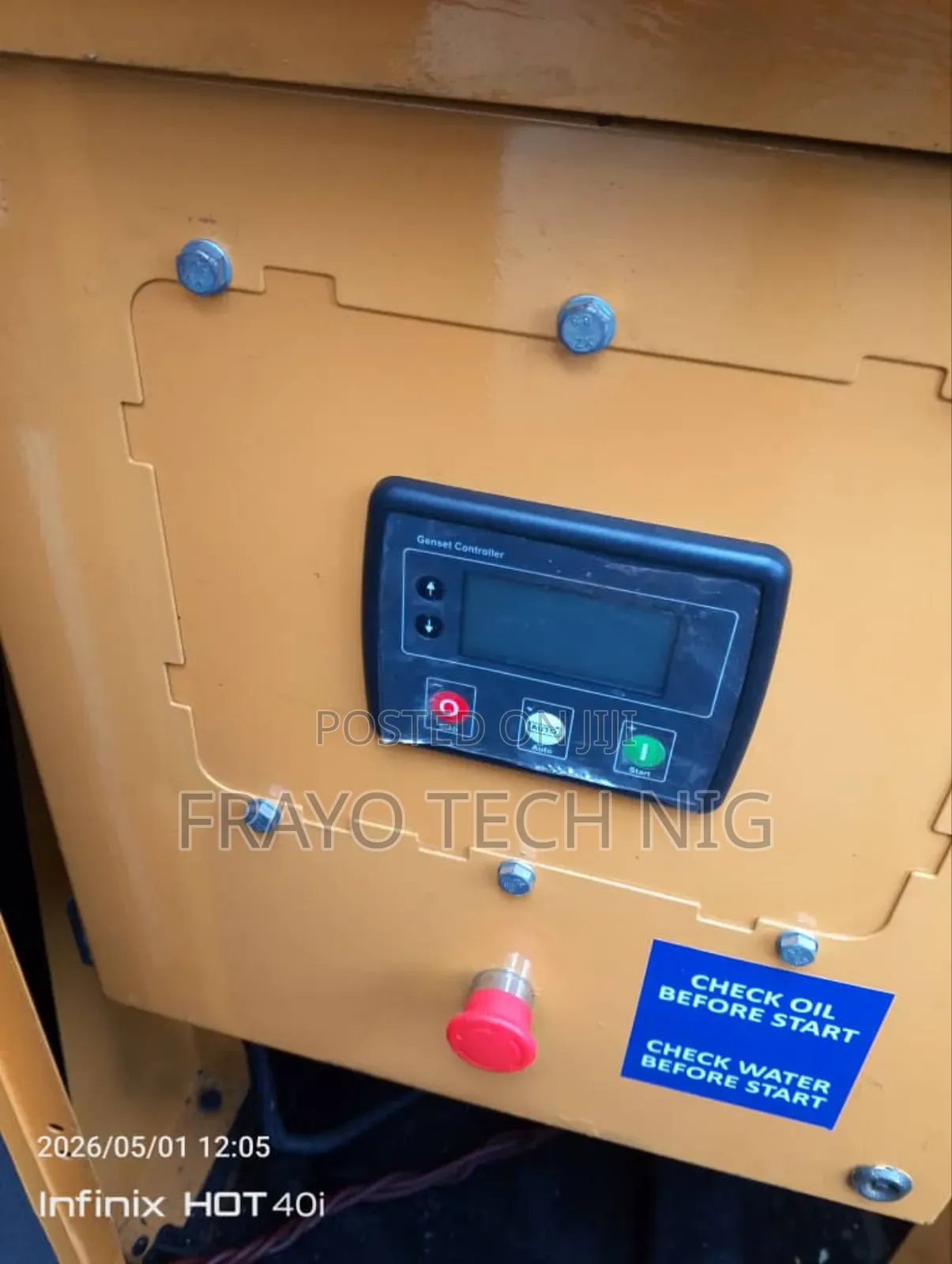 65kva Mantrac Cat Generator