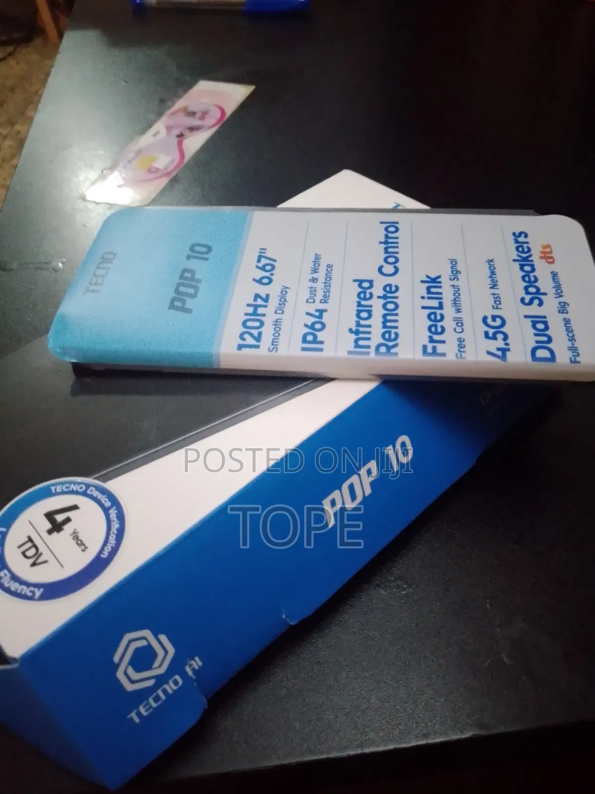 New Tecno Pop 10 64 GB Gray