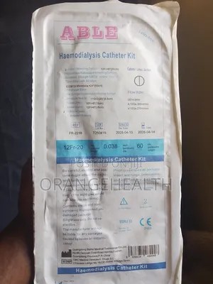 Hemodialysis Double Lumen Catheter Kit
