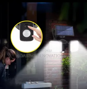 Rotatable Outdoor Solar Sensor Light