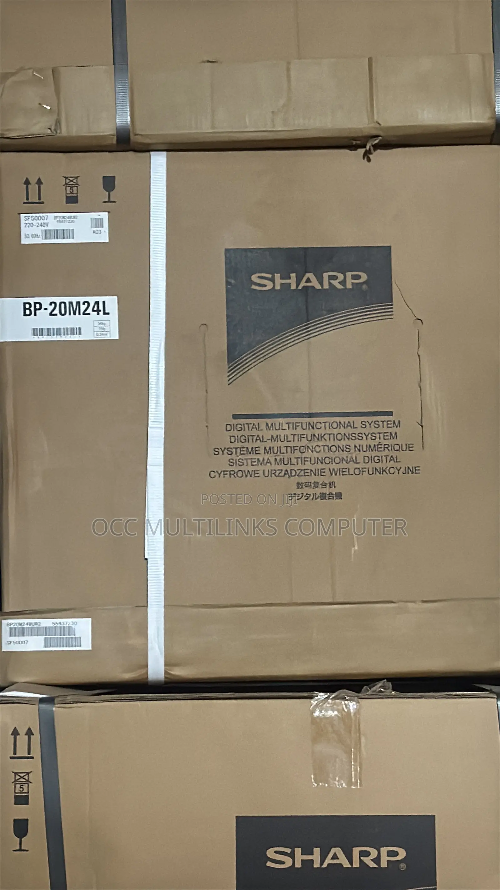 Sharp Bp-20m24l Machine