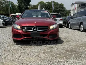 Mercedes-Benz C300 2016 Red