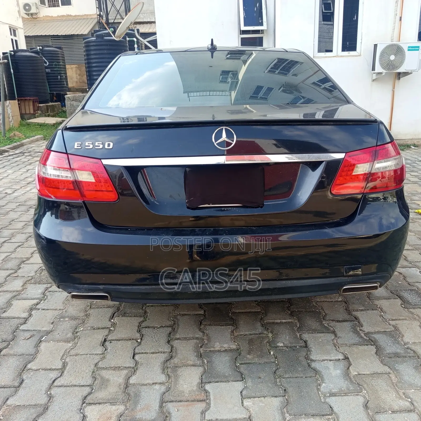 Mercedes-Benz E550 2009 Black