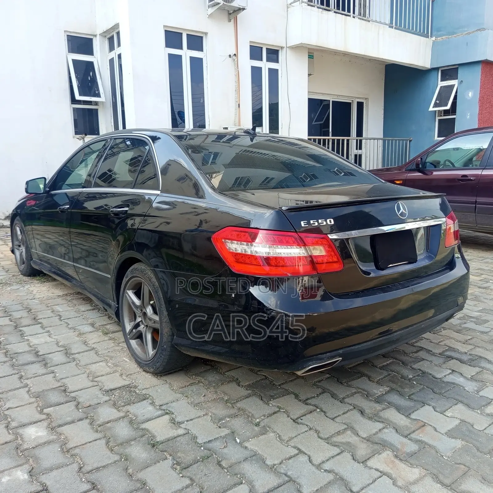 Mercedes-Benz E550 2009 Black