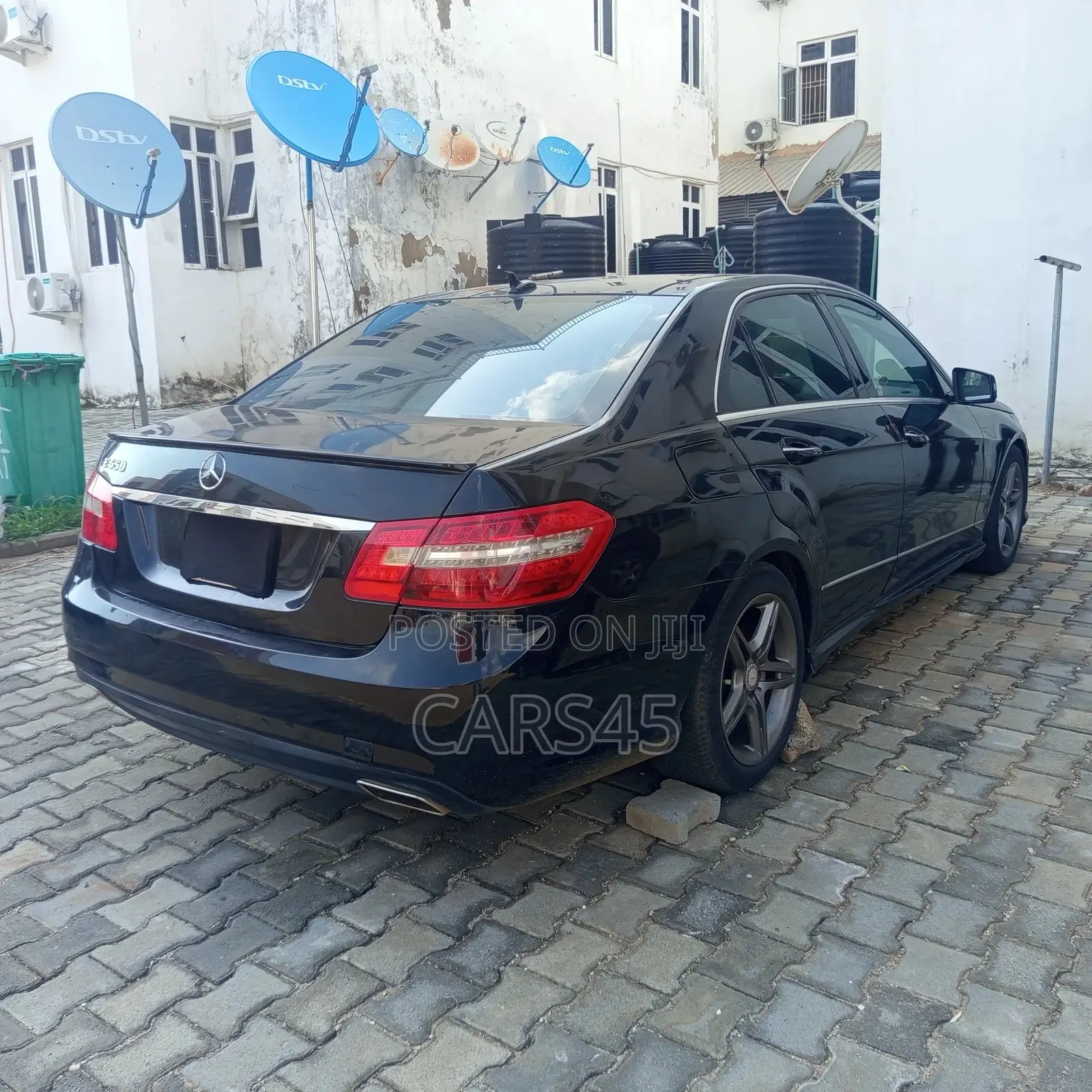Mercedes-Benz E550 2009 Black