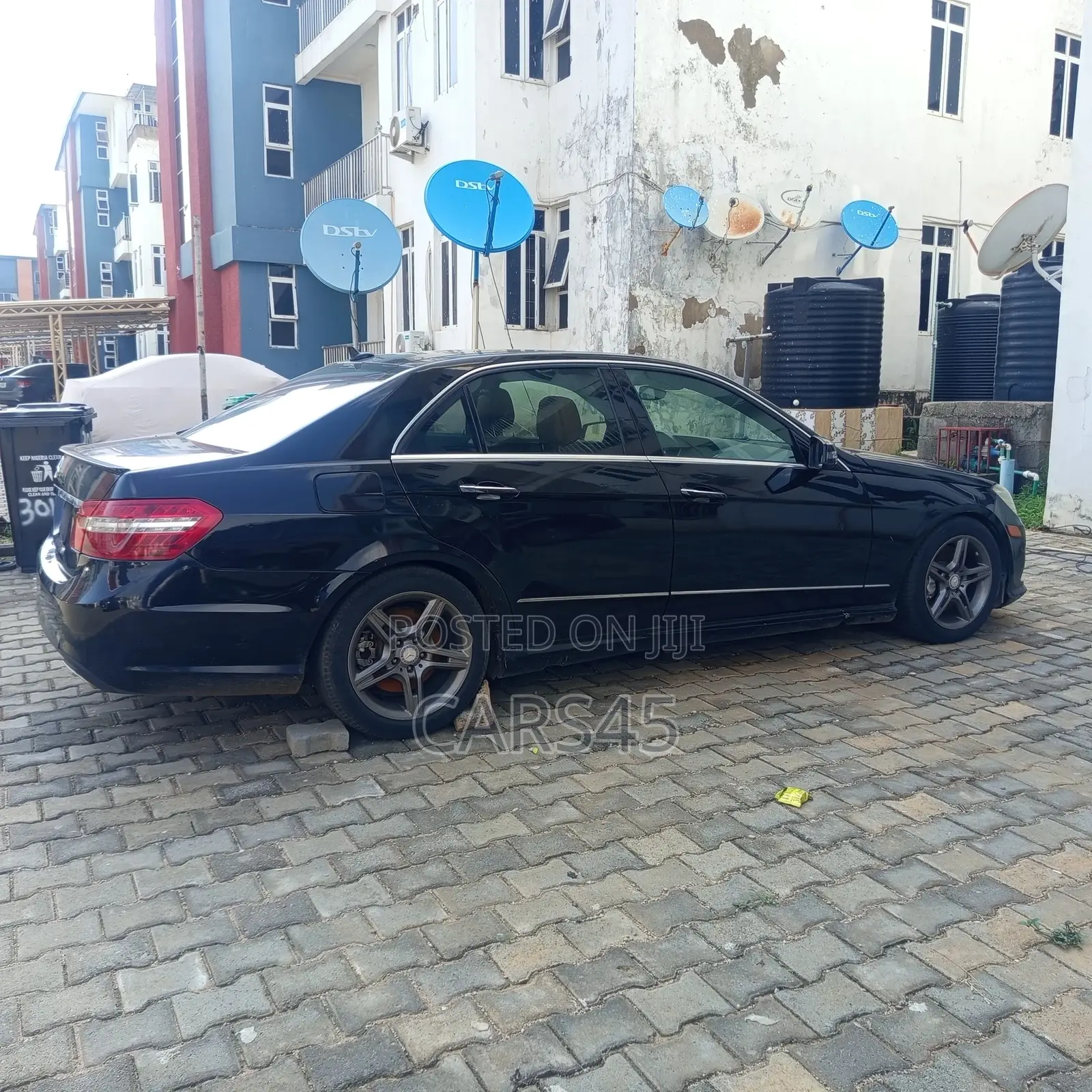 Mercedes-Benz E550 2009 Black