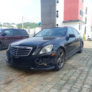 Mercedes-Benz E550 2009 Black