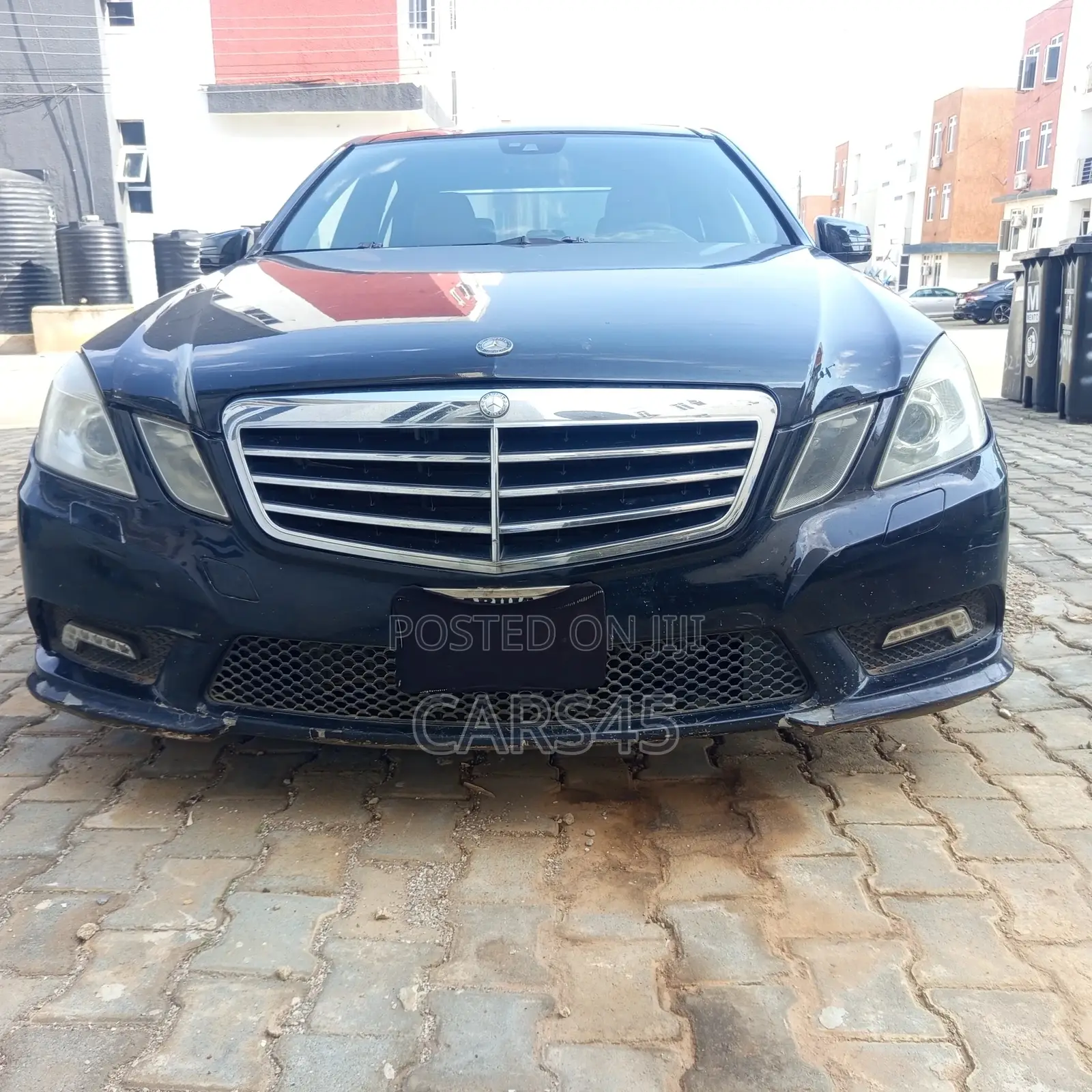 Mercedes-Benz E550 2009 Black