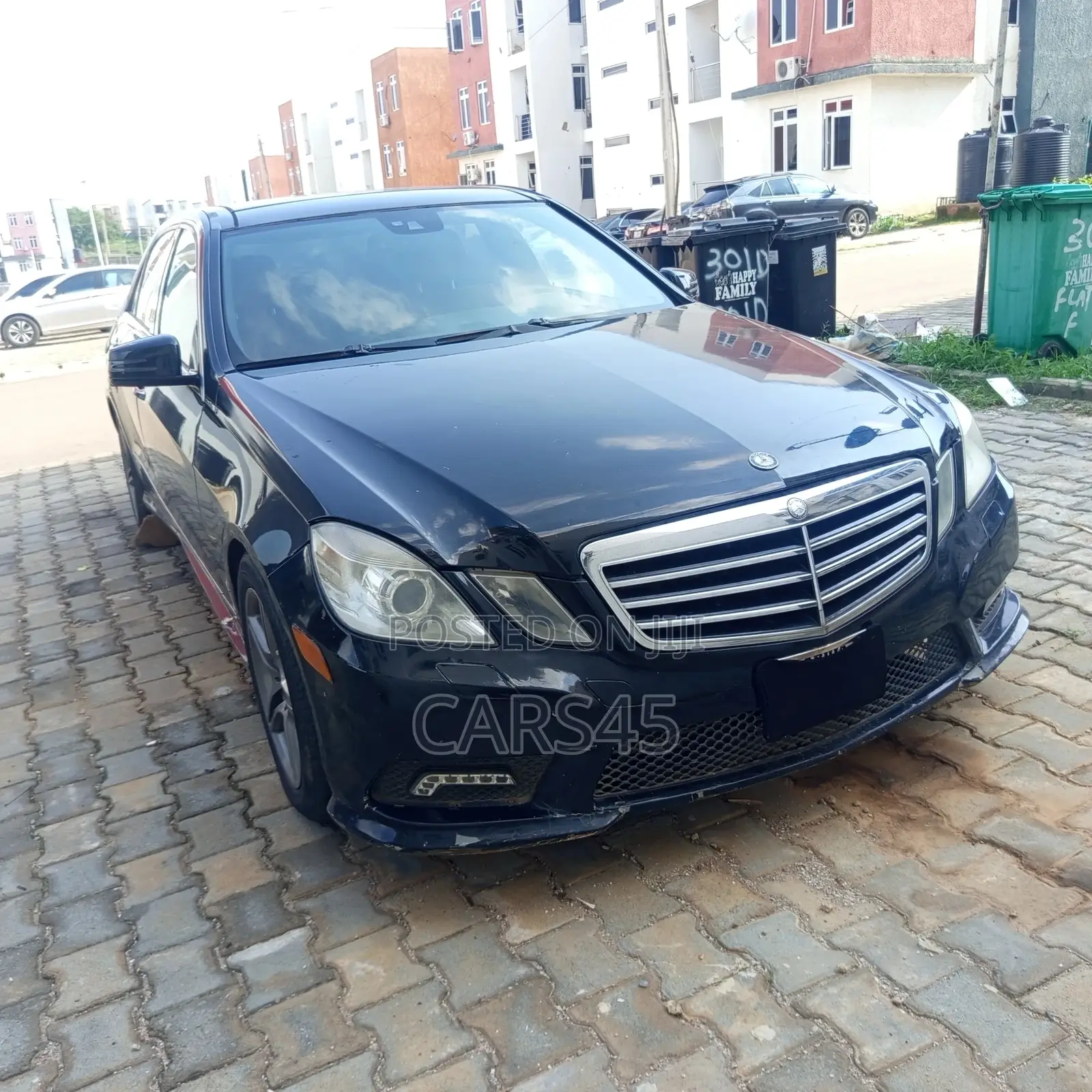 Mercedes-Benz E550 2009 Black