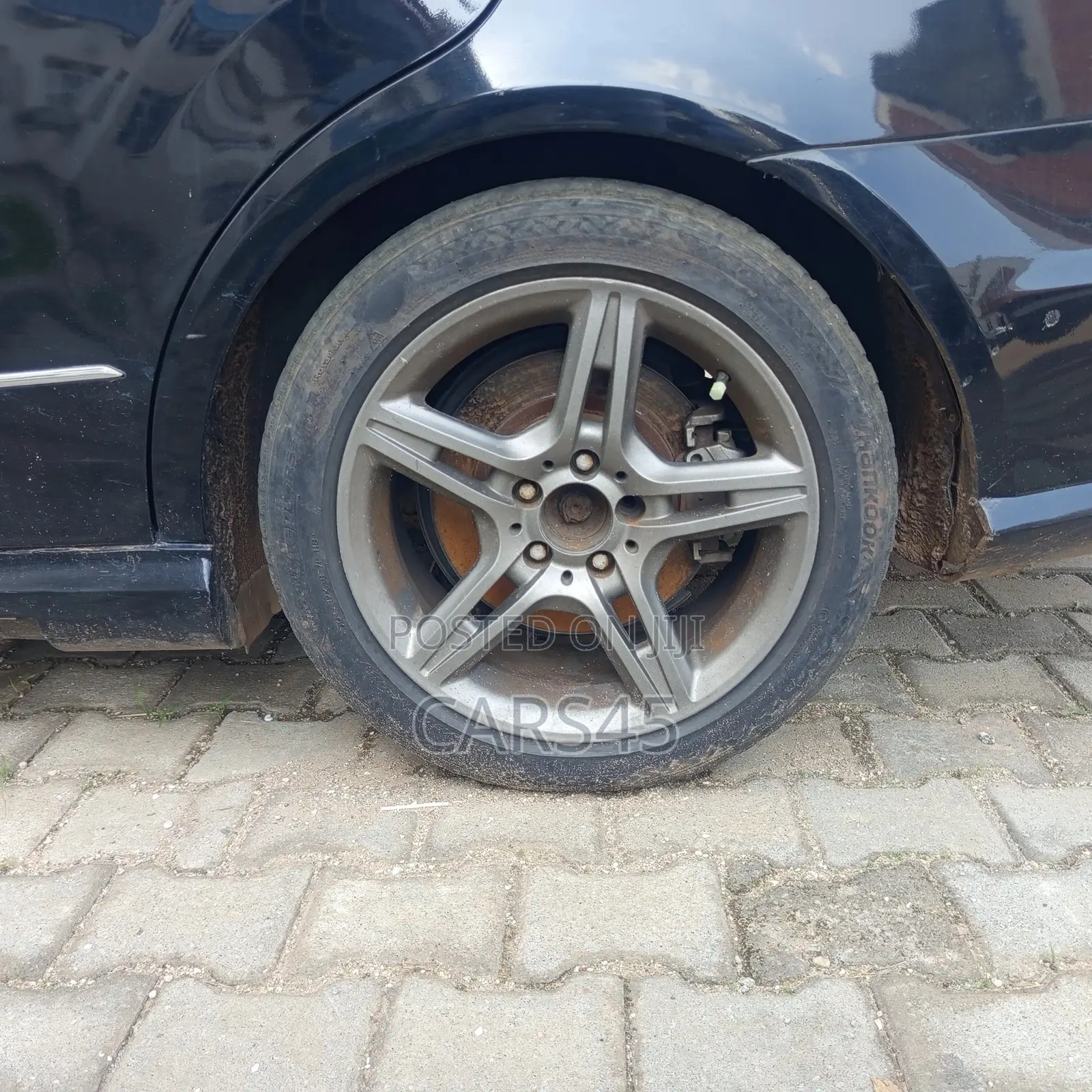 Mercedes-Benz E550 2009 Black