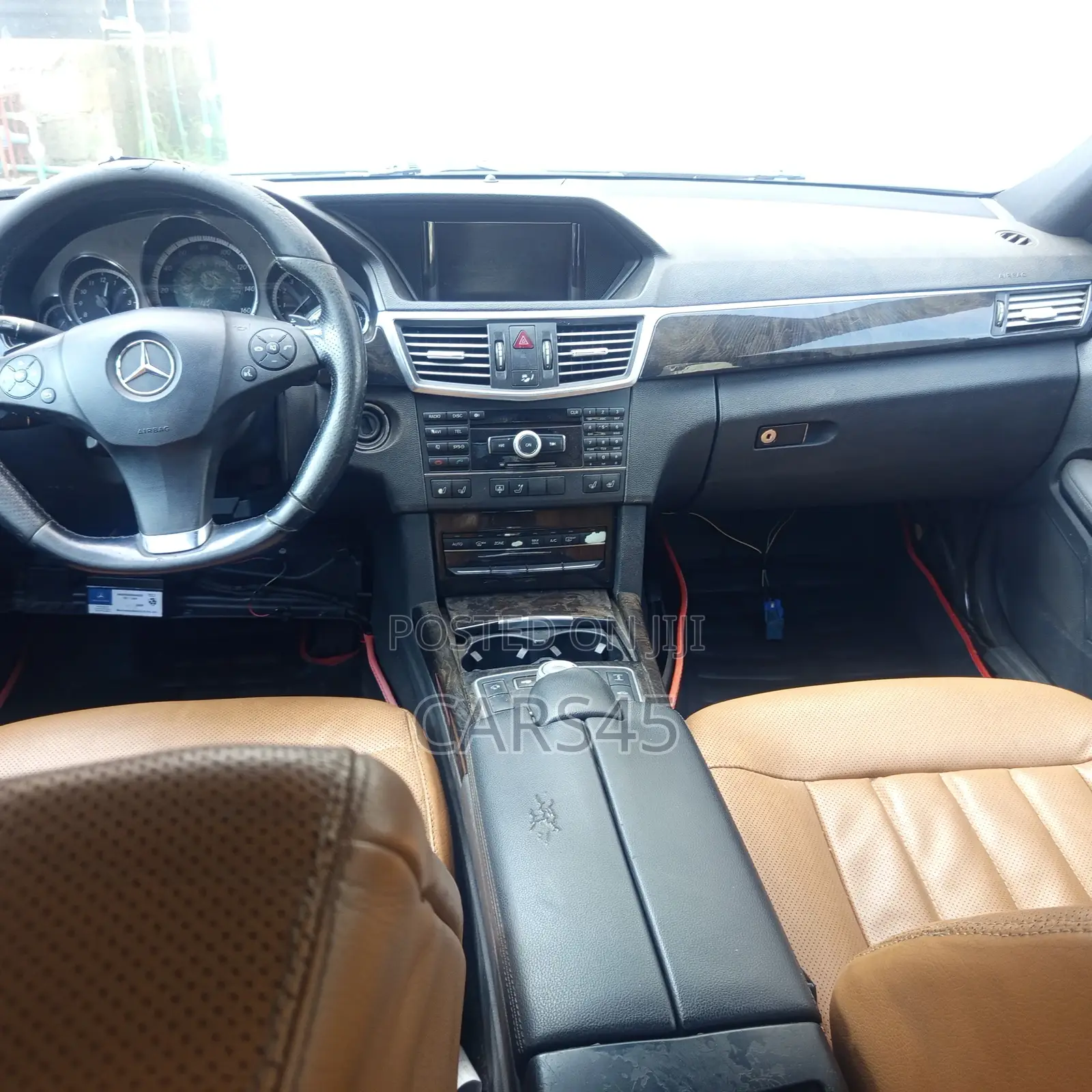 Mercedes-Benz E550 2009 Black
