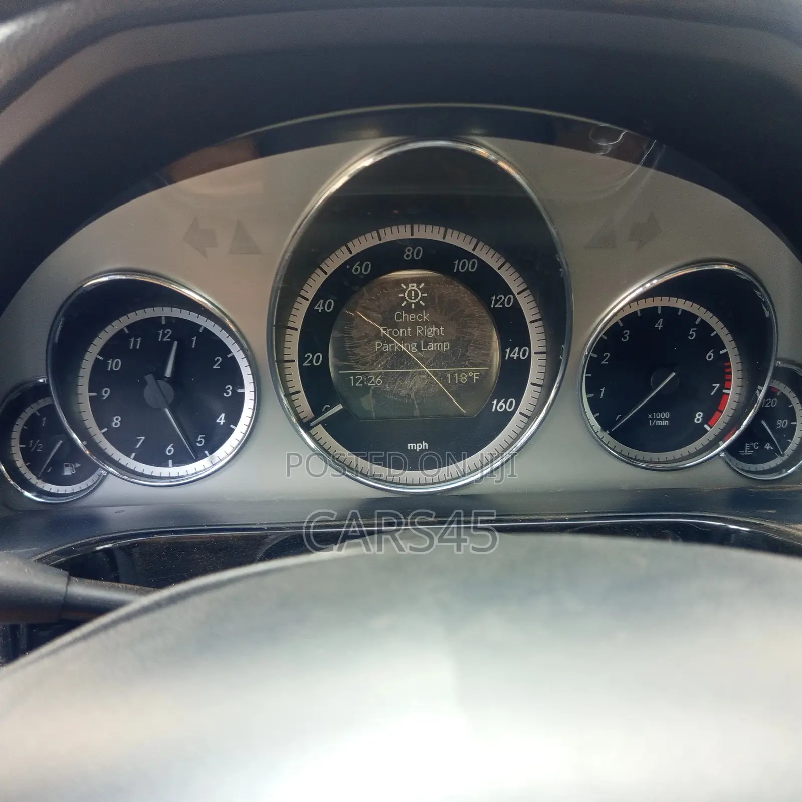 Mercedes-Benz E550 2009 Black