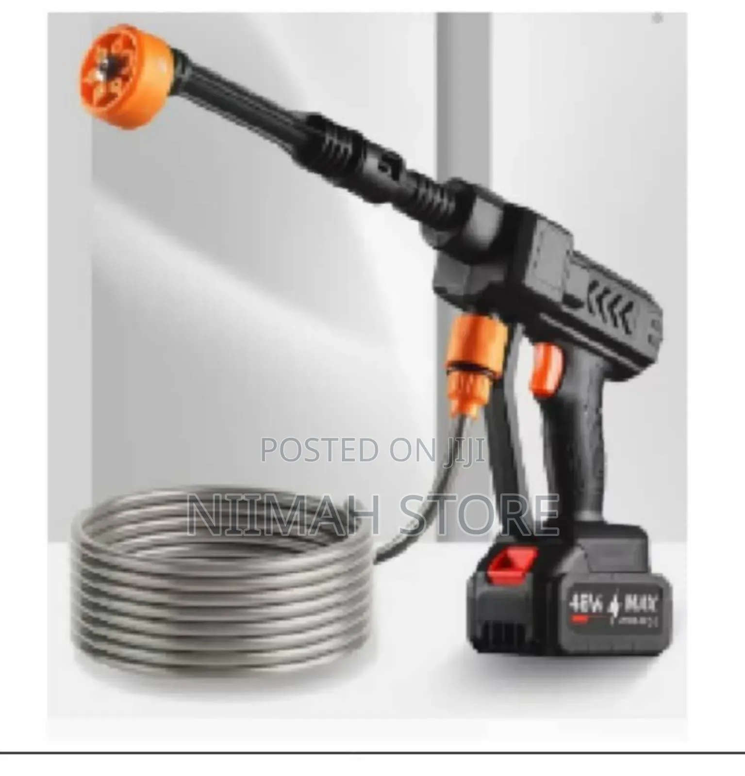 Rechargeable Pressure Washer With 2 Batteries