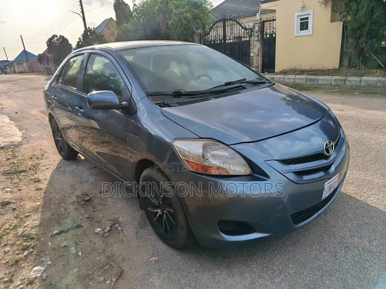 Toyota Yaris 2008 Blue