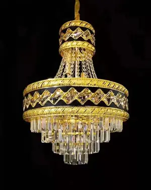 Elara Modern Luxury Crystal Pendent Lamp Led Fashion Simple Livingroom